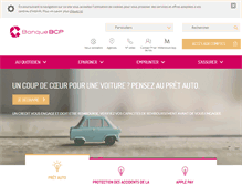 Tablet Screenshot of banquebcp.fr